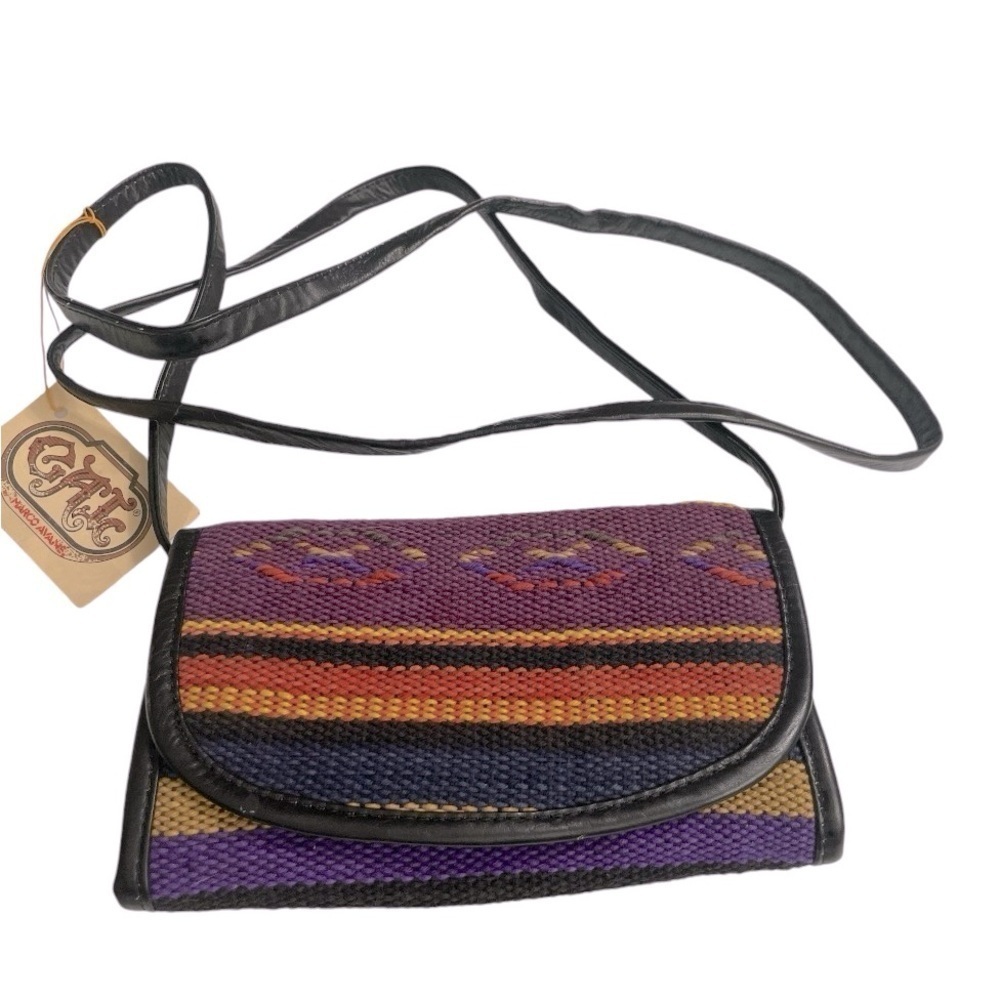 Woven colorful Wallet Shoulder Purse
Crossbody India Handmade By Women Artists